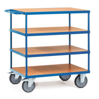 Schwere Tischwagen mit 4 B&ouml;den