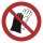 SV07 Verbotszeichen &quot;Benutzen von Handschuhen verboten&quot;
