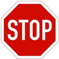 Verkehrszeichen &quot;STOP&quot;