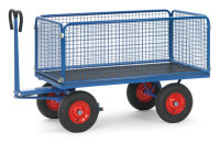 Handpritschenwagen mit Drahtgitterw&auml;nde (600 mm...
