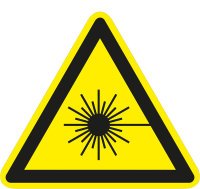SW04 Warnzeichen &quot;Warnung vor Laserstrahl&quot;