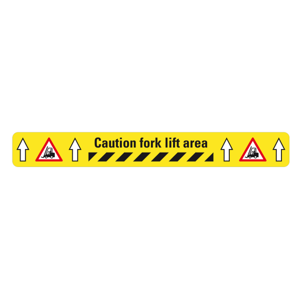 LPS-5125 Caution Fork lift area