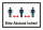 HK06 Hinweisschild bedruckt &quot;Bitte Abstand halten (Version 3)&quot; 200mmx300mm