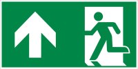 SR40 Rettungszeichen &quot;Rettungsweg geradeaus&quot;