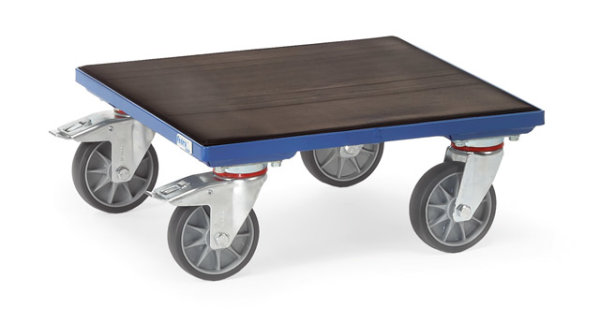 Kistenroller 400 kg; mit Riefengummi