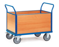 Vierwandwagen bis 600 kg, mit 4 W&auml;nden aus Holz