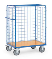 Paketwagen 600 kg mit 3 Drahtgitterw&auml;nden, H&ouml;he...