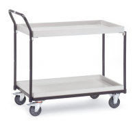 ESD-Tischwagen 250 kg; mit 2 K&auml;sten