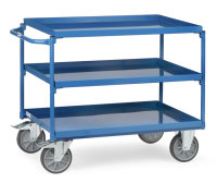 Tischwagen mit Wanne - Griff waagerecht