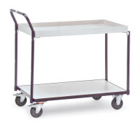 ESD-Tischwagen 250 kg; mit 1 Boden; 1 Kasten