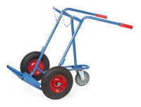 Stahlflaschenkarre 150 kg, f&uuml;r 2 Stahlflaschen