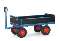 Handpritschenwagen mit Bordw&auml;nden, 2000 x 1000 mm