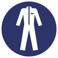 SG09 Gebotszeichen &quot;Schutzkleidung tragen&quot;