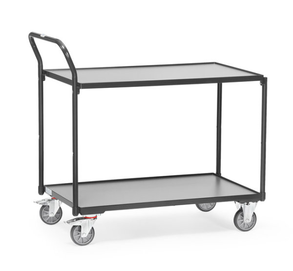 Leichte Tischwagen &quot;GREY EDITION&quot; 300 kg, Griff hochstehend