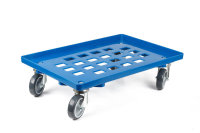 LPS-Transportroller 600x400, 2 Lenkroollen und 2...