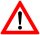 Verkehrszeichen &quot;! Gefahrenstelle&quot; (SL)