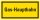 HG04 Hinweisschild &quot;Gas-Hauptbahn&quot;