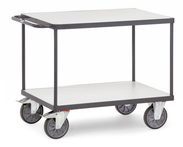 ESD-Tischwagen bis 500 kg; mit 2 B&ouml;den