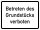 VB20 Hinweisschild &quot;Betreten des Grundst&uuml;cks verboten&quot;