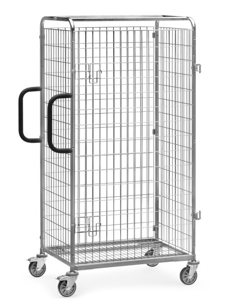 Fl&uuml;gel- und Doppelfl&uuml;gelt&uuml;r f&uuml;r Kommissionierwagen als T&uuml;r anschraubbar, 1825 mm hoch