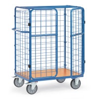 Paketwagen 600 kg, mit Drahtgitterw&auml;nden und...