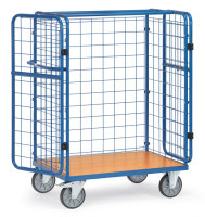 Paketwagen 600 kg, mit Drahtgitterw&auml;nden und...