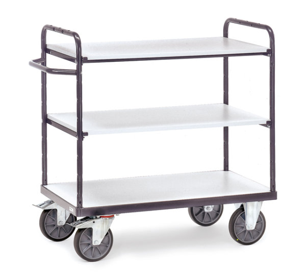 ESD-Etagenwagen mit 3 B&ouml;den