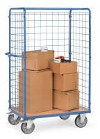 Paketwagen 600 kg mit 3 Drahtgitterw&auml;nden, H&ouml;he...