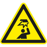 SW20 Warnzeichen &quot;Warnung vor Hindernissen im...