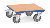 Kistenroller 400 kg, mit Holz-Plattform