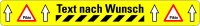 LPS-5125 Bedruckte Bodenmarkierung &quot;Text nach...