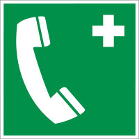 SR10 Rettungszeichen &quot;Notruftelefon&quot;
