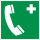 SR10 Rettungszeichen &quot;Notruftelefon&quot;