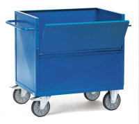 Blechkastenwagen 600 kg, mit W&auml;nden aus gesicktem...