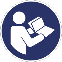 SG36 Gebotszeichen &quot;Betriebsanleitung lesen&quot;