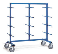 Tragarmwagen 500 kg, 24 Tragarme zweiseitig, Tragarme mit...