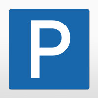Parkplatzkennzeichen &quot;Parkplatz&quot;