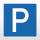 Parkplatzkennzeichen &quot;Parkplatz&quot;