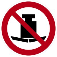 SV10 Verbotszeichen &quot;Keine schwere Last&quot;