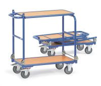 Klappwagen, 2 klappbare Schiebeb&uuml;gel und Tischplattform