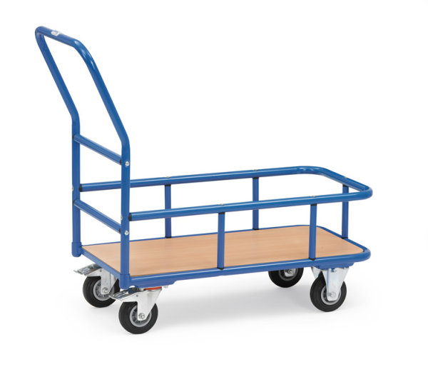 Magazinwagen 200 kg, mit Stahlrohr-Umrandung