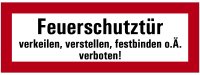 SB42 Brandschutzzeichen &quot;Feuerschutzt&uuml;r...