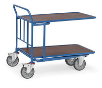 C+C Wagen bis 500 kg, mit Schiebeb&uuml;gel und 2 Etagen
