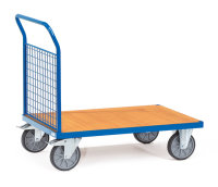 Stirnwandwagen mit Stirnwand aus Drahtgitter