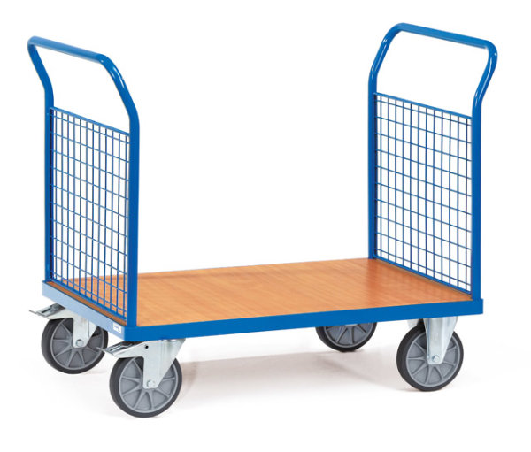 Doppel-Stirnwandwagen, Stirnw&auml;nden aus Drahtgitter
