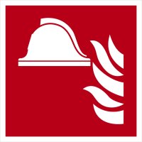 SB05 Brandschutzzeichen &quot;Mittel und Ger&auml;te zur...