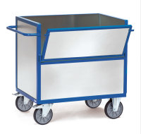 Blechkastenwagen 600 kg, W&auml;nde aus verzinktem...