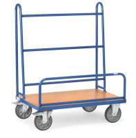Plattenwagen 600 kg, mit festen Rohrb&uuml;geln
