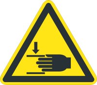 SW24 Warnzeichen &quot;Warnung vor Handverletzungen&quot;