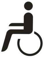 Symbol &quot;Rollstuhlfahrer&quot;